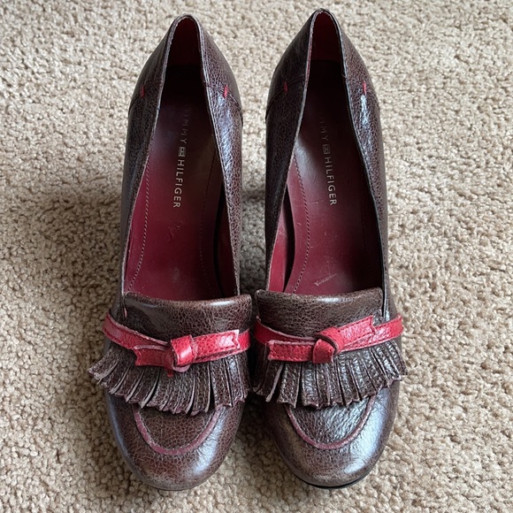 Tommy Hilfiger tassel heels - Picture 2 of 8
